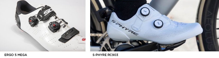 Chaussures velo route pour pieds larges