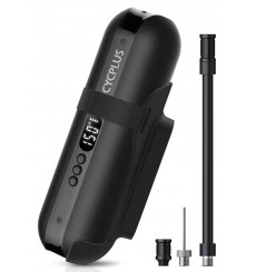 Pompe à Vélo Portable Aluminium 160 PSI - Type Poussoir - Pour VTT & Vélo De Route - Compacte & Robuste