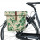 BASIL EVER GREEN Double Pannier Bike Bag 28-32 L