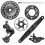 SRAM groupe E-MTB Eagle 90 SRAM / BROSE T-Type 36 Dents Clip-On Cassette 10 / 52