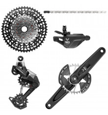 SRAM Eagle 90 T-Type Q174 CL55 DUB WIDE 32 Teeth 2-Guards Cassette 10/52 groupset