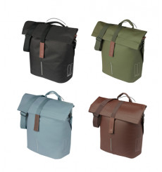 Sacoche cycliste latérale BASIL City Shopper MIK STUDS - 16 L