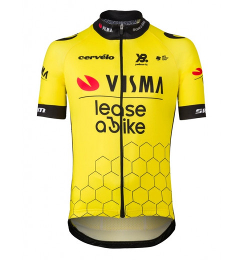 TEAM VISMA-LEASE A BIKE junior's short-sleeved cycling jersey 2025