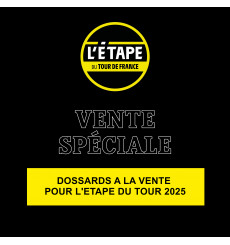 DOSSARD ÉTAPE DU TOUR DE FRANCE 2025