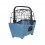 BASIL BUDDY KF Front Bike Basket for Dogs