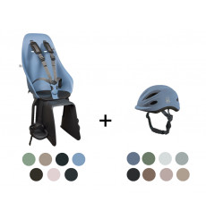 Pack Urban IKI avec casque enfant + siège bébé arrière Ta-ke MIK HD