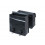 BASIL MIK double side bag - 53 liter - black