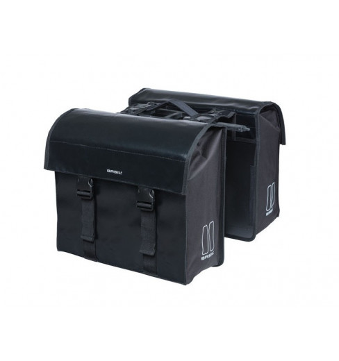 BASIL MIK double side bag - 53 liter - black