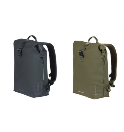 BASIL SOHO Bike Backpack – Nordlicht LED – 17 L Bicycle Shoulder Bag