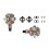 LOOK X-Track XC MTB Pedals