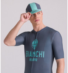 BIANCHI MILANO casquette CLASS gris - vert