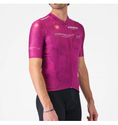 GIRO D'ITALIA GIRO108 Classification short sleeve cycling jersey - Ciclamino