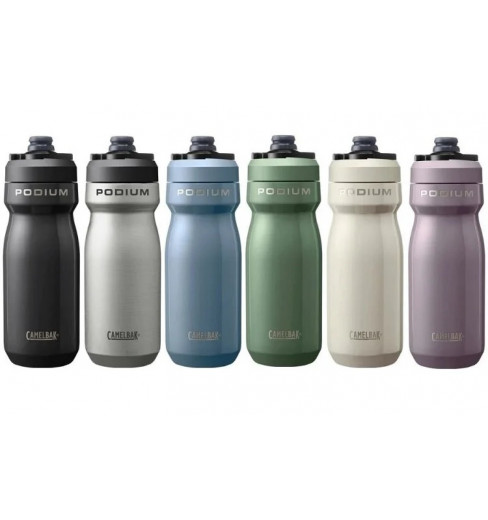 CAMELBAK bidon vélo acier Podium Steel - 18oz - 530 ml