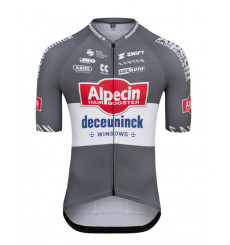 ALPECIN-DECEUNINCK maillot vélo manches courtes homme gris 2025