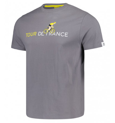 TOUR DE FRANCE t-shirt homme graphique - Bike - Gris 2025