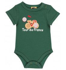 TOUR DE FRANCE official green baby bodysuit
