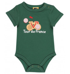 TOUR DE FRANCE official green baby bodysuit