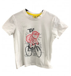 TOUR DE FRANCE White Man kid's t-shirt - 2025