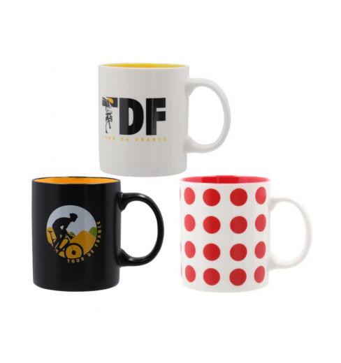 TOUR DE FRANCE 3 mugs set 2025