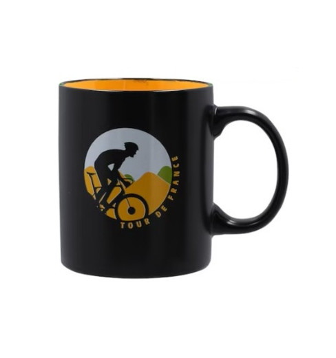 TOUR DE FRANCE black mug 2025