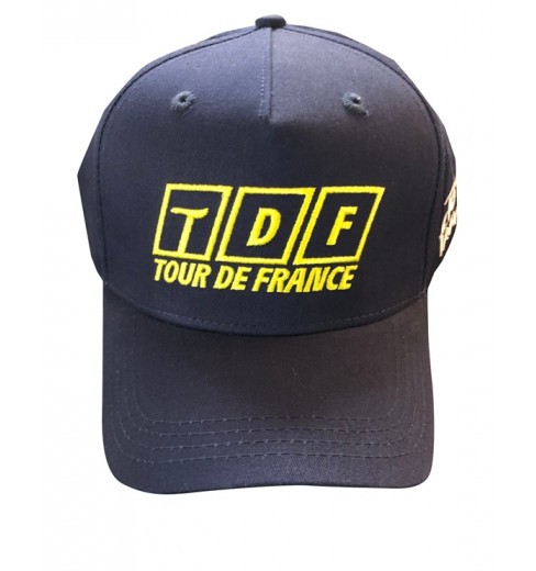 TOUR DE FRANCE casquette podiulm TDF bleu jaune 2025