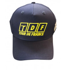 TOUR DE FRANCE blue yellow podium cap 2025
