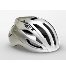 MET RIVALE MIPS road cycling helmet - Silver gray / Brillant