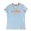 ALPE D'HUEZ blue orange 21 Virages woman t-shirt - 2025
