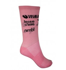 TEAM VISMA-LEASE A BIKE chaussettes velo Giro d'Italia Victory 2025