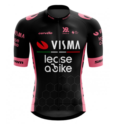 TEAM VISMA-LEASE A BIKE maillot vélo manches courtes enfant Giro d'Italia Victory 2025 