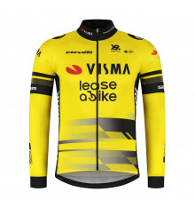 TEAM VISMA-LEASE A BIKE maillot velo manches longues Delux jaune 2025