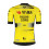 TEAM VISMA-LEASE A BIKE maillot vélo manches courtes enfant Delux jaune 2025 