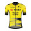 TEAM VISMA-LEASE A BIKE maillot vélo manches courtes enfant Delux jaune 2025 