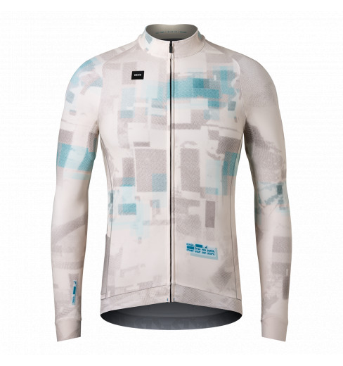 GOBIK 2025 HYDER HAZELNUT men's long sleeve cycling jersey
