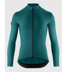 Assos Mille GT Spring Fall C2 long-sleeved cycling jersey - Foundation Green