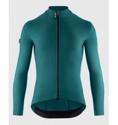 Assos Mille GT Spring Fall C2 long-sleeved cycling jersey - Foundation Green