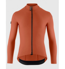 Assos Mille GT Spring Fall C2 long-sleeved cycling jersey - Rusty Brown