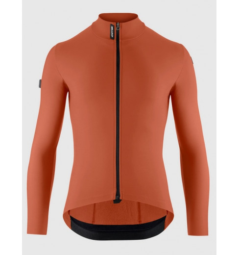 Assos Mille GT Spring Fall C2 long-sleeved cycling jersey - Rusty Brown