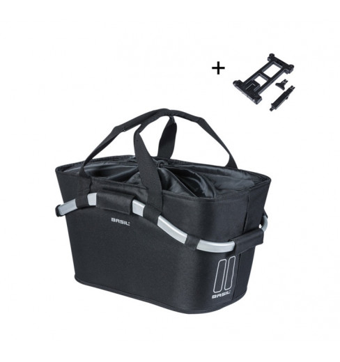 BASIL Panier arrière vélo CLASSIC CARRY ALL 22L MIK NOIR