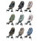 URBAN IKI baby front seat with compact adapter
