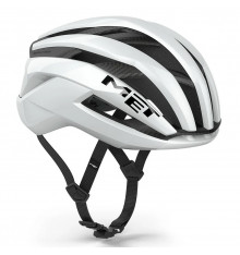 MET Trenta 3K Carbon MIPS road cycling helmet - Bright white