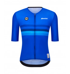 SANTINI maillot vélo manches courtes UCI World Champion – Italie Ligne Nations