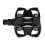 TIME MX Black MTB bike pedals with ATAC 13°/17° B1 cleats