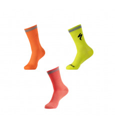 Chaussettes hautes v&eacute;lo SPECIALIZED Soft Air Reflective Tall