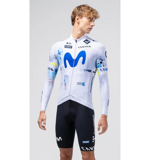 GOBIK MOVISTAR maillot manches longues homme Hyder 2026