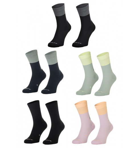 SCOTT 2026 Block Stripe Crew cycling socks