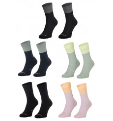 SCOTT chaussettes v&eacute;lo Block Stripe Crew 2026