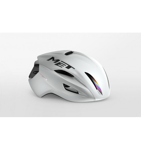 MET Manta Mips road bike helmet - Holographique white