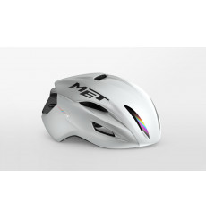 MET Manta Mips road bike helmet - Holographique white