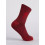 SPECIALIZED chaussettes vélo été Soft Air Mid - Garnet Red - 10 cm 